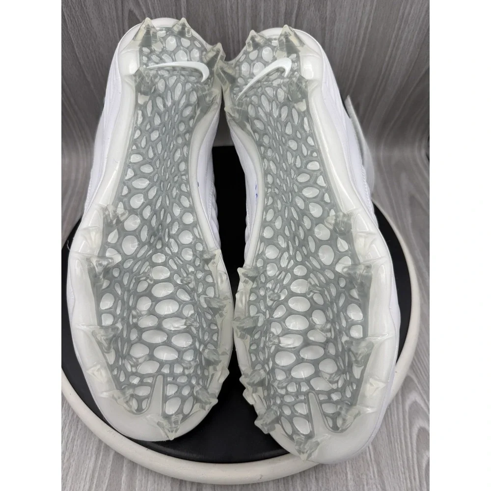 Nike Force Savage Pro 2 Mens Size 11 White Black Football Cleats AH4000-100 NEW